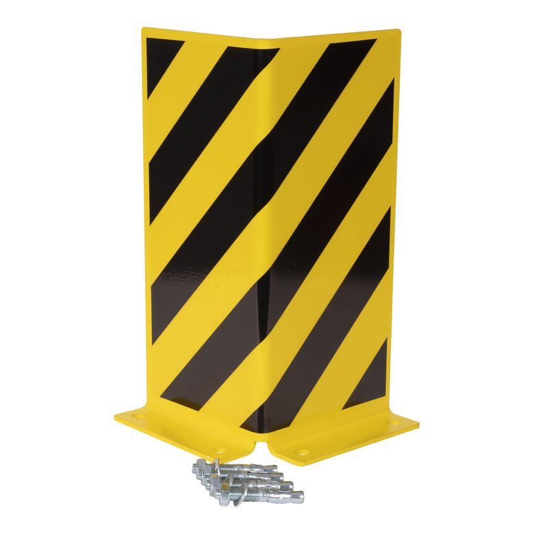 STIER collision protection L-profile including mounting set, robust and according to BGR234