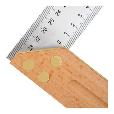 STIER Anschlagwinkel, Schreinerwinkel, 90° / 45°, Messwinkel 250-300 mm