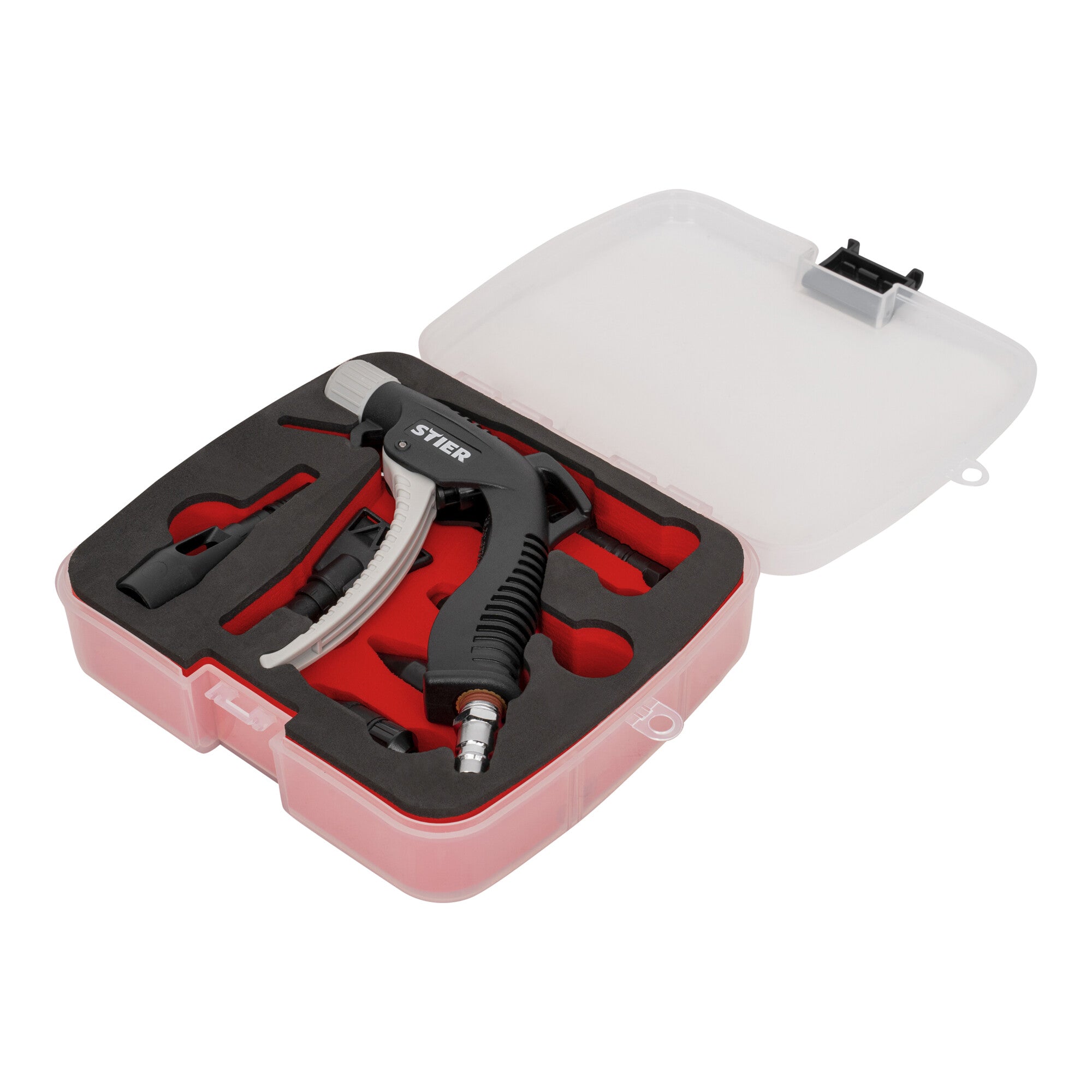STIER Ausblaspistolen-Set APM-8 mit verschiedenen Düsen 8-teilig mit
