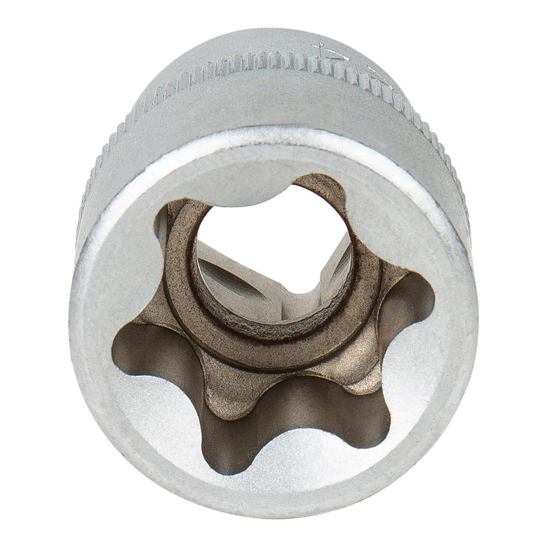 STIER external Torx socket 1/4" - 1/2" SW E4 to E24