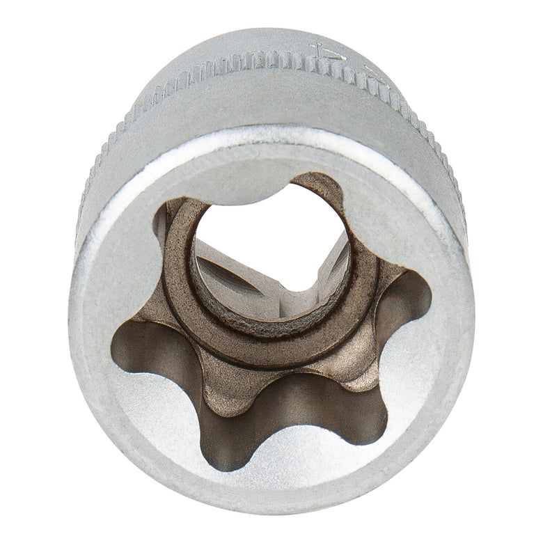 STIER external Torx socket 1/4" - 1/2" SW E4 to E24
