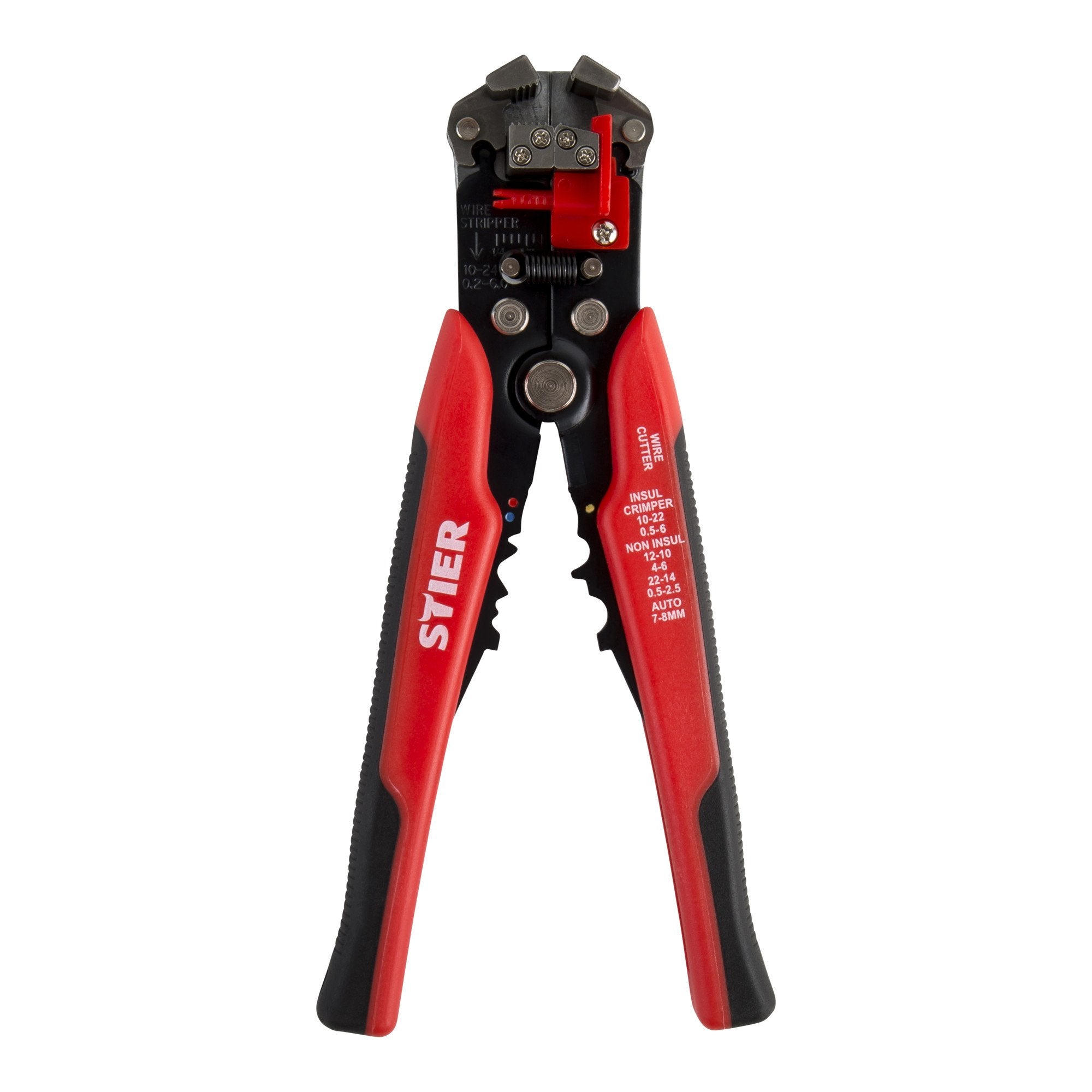 STIER automatic cutting, crimping and stripping pliers combo + stripping pliers