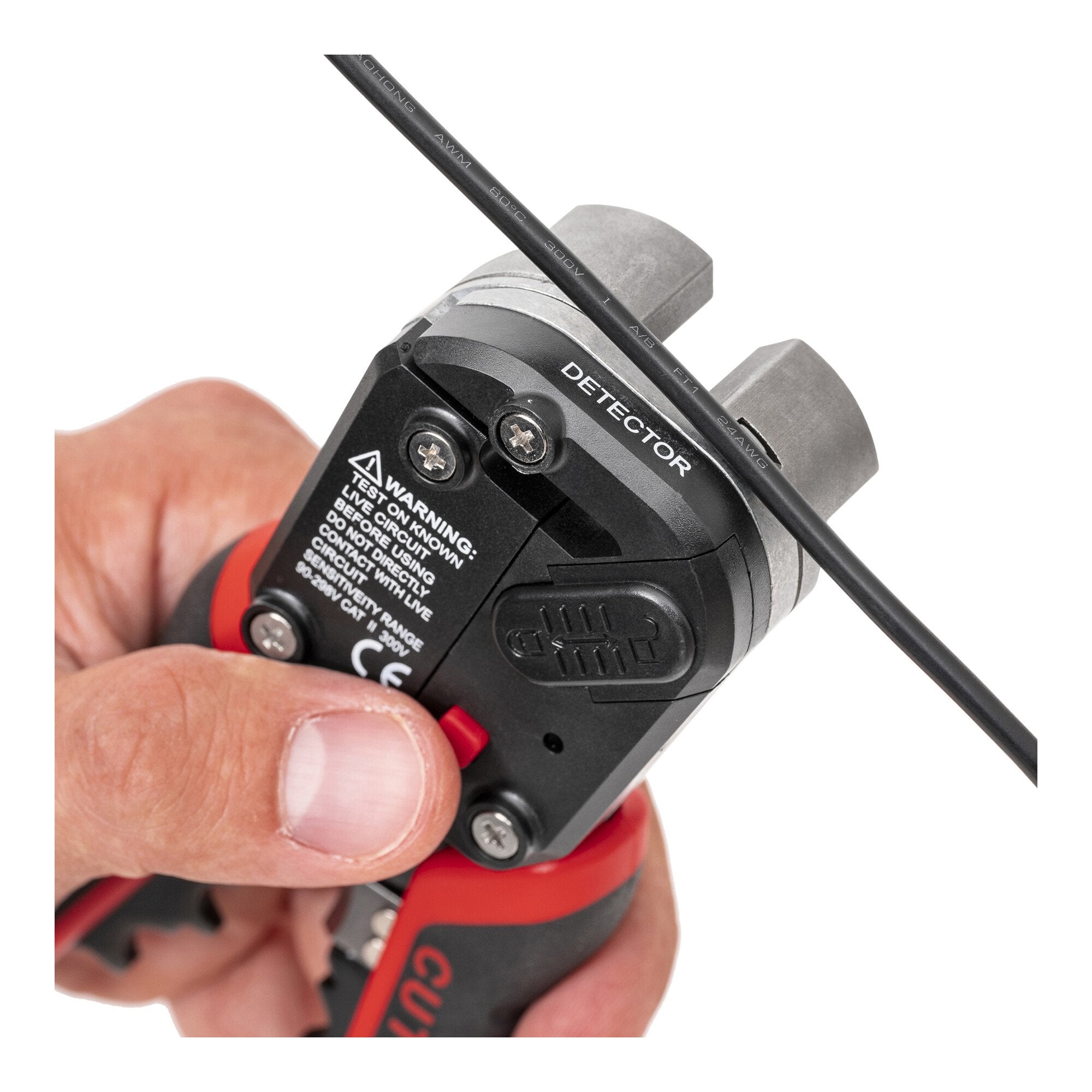 STIER automatic cutting, crimping and stripping pliers with current tester