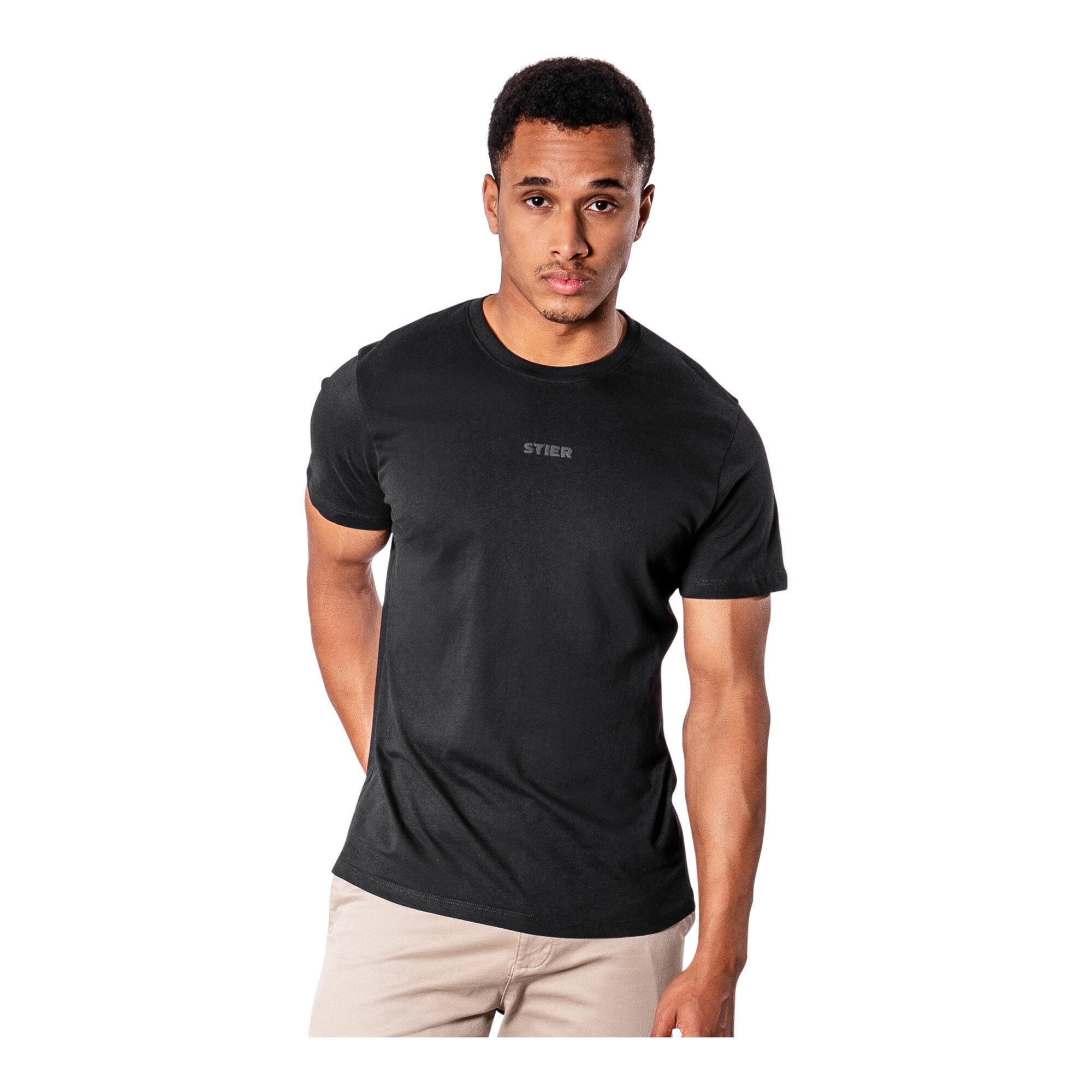 STIER Basic Tee S Black