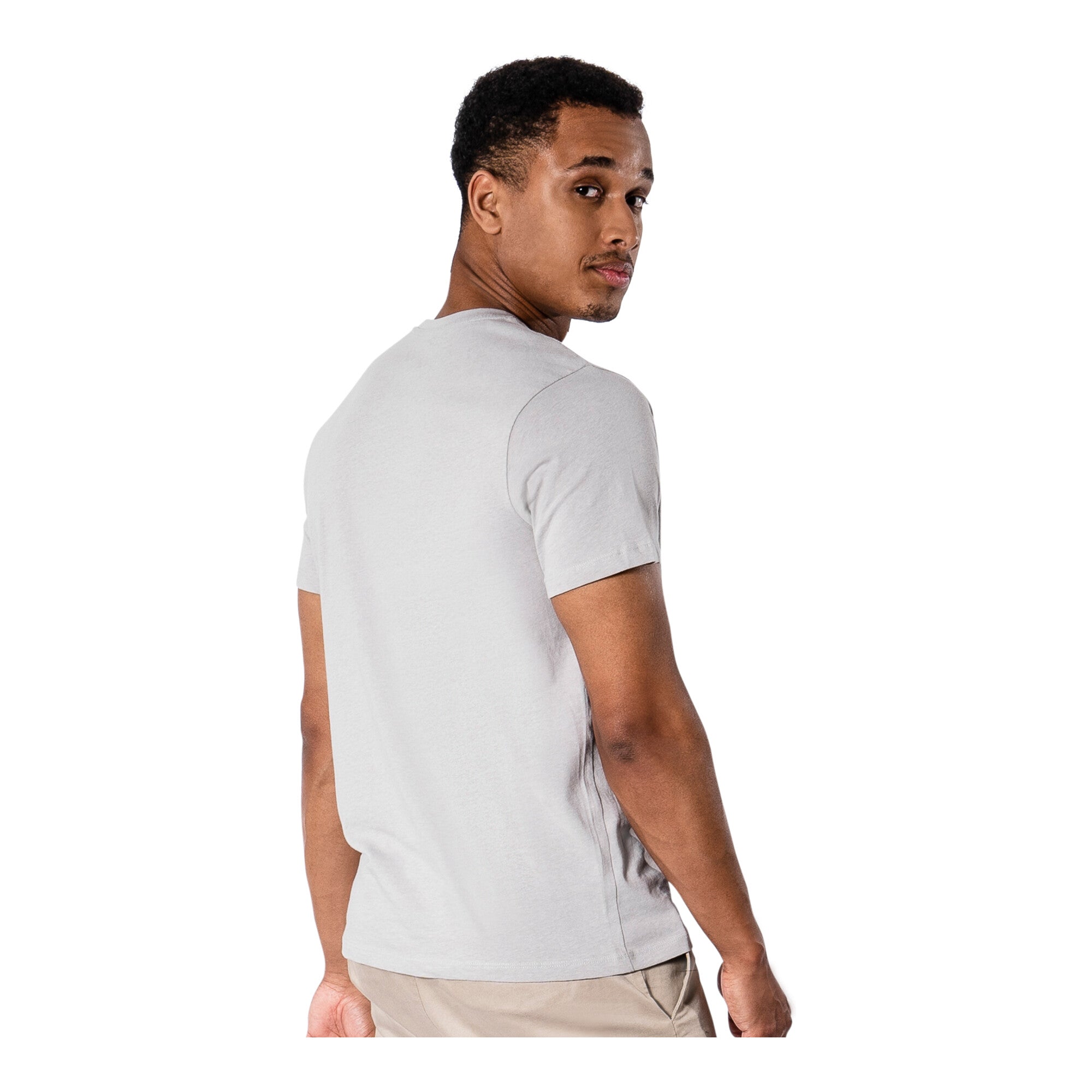 STIER Basic Tee S Ice Grey