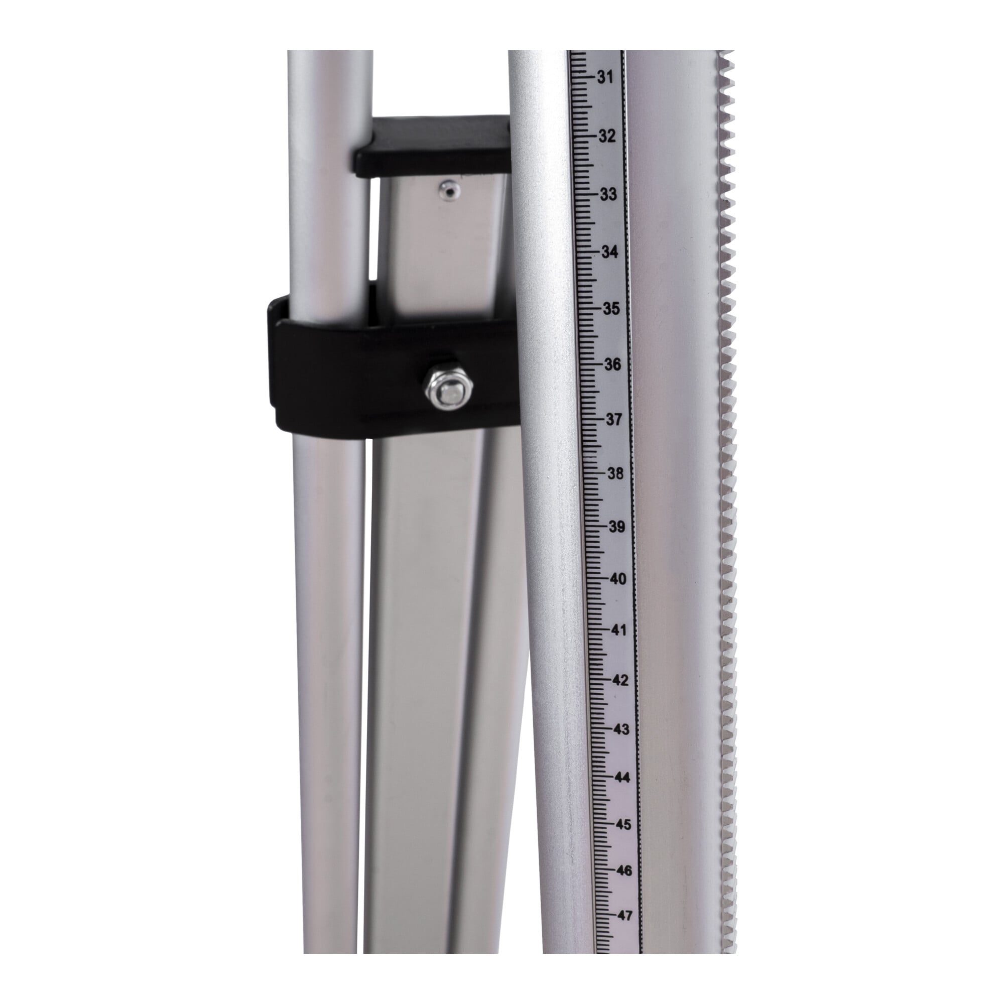STIER Baustativ 340 cm für Rotationslaser 5/8 Zoll mit metrischer Skala