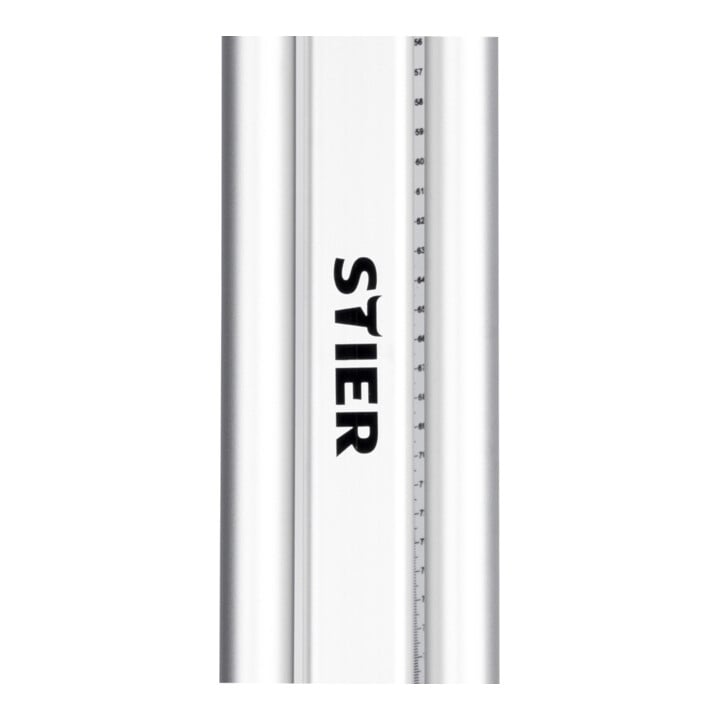 STIER construction tripod 340 cm for rotary laser 5/8 inch with metric scale
