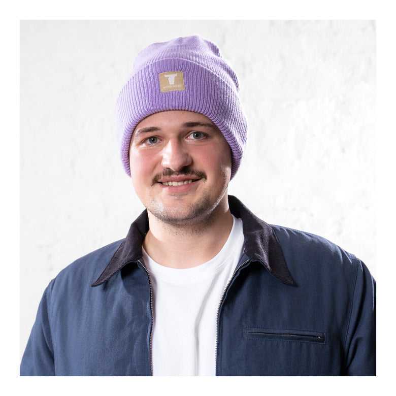 STIER Beanie flex one size purple rose