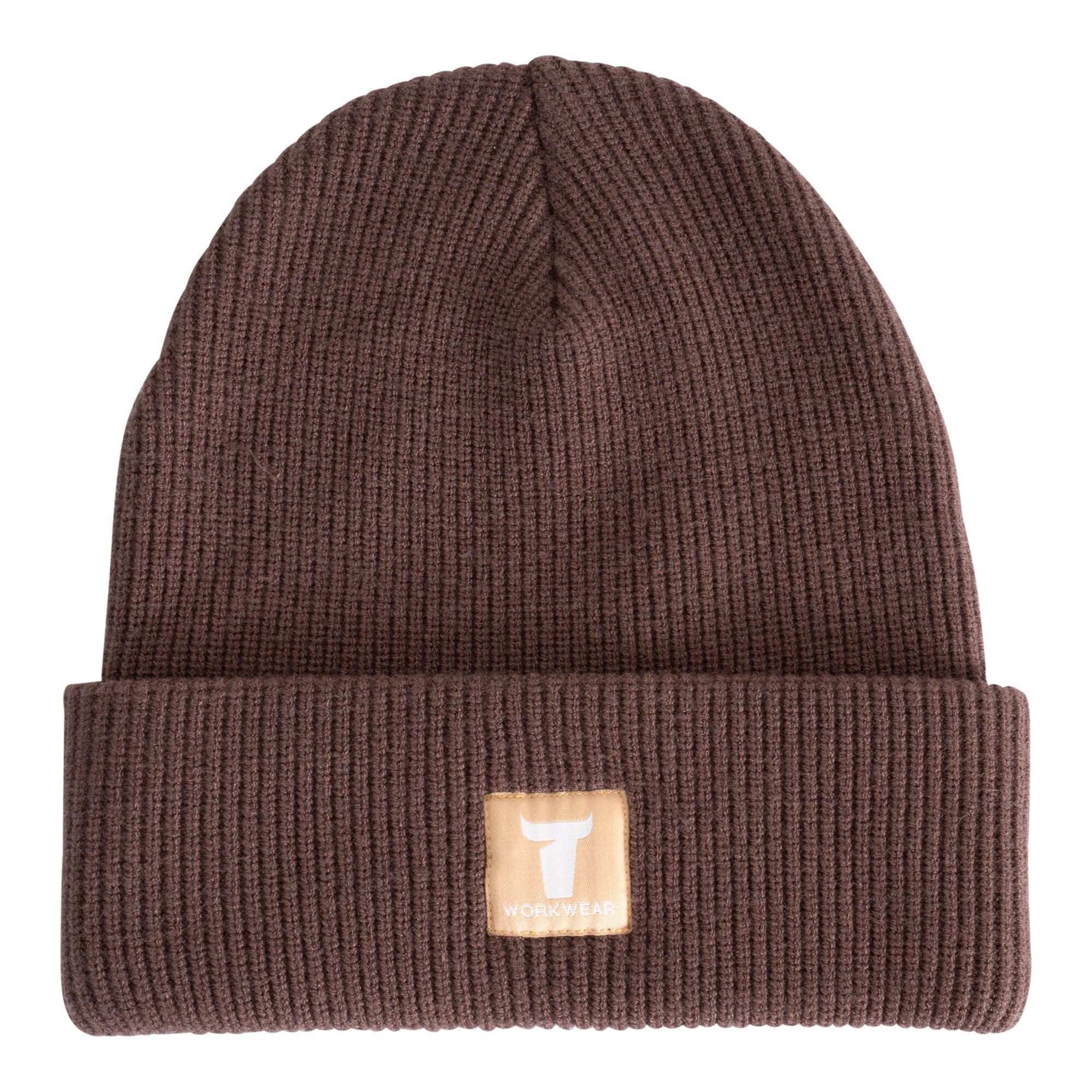 STIER Beanie flex one size signature brown