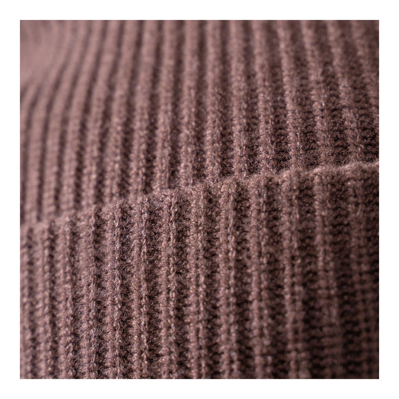 STIER Beanie flex one size signature brown