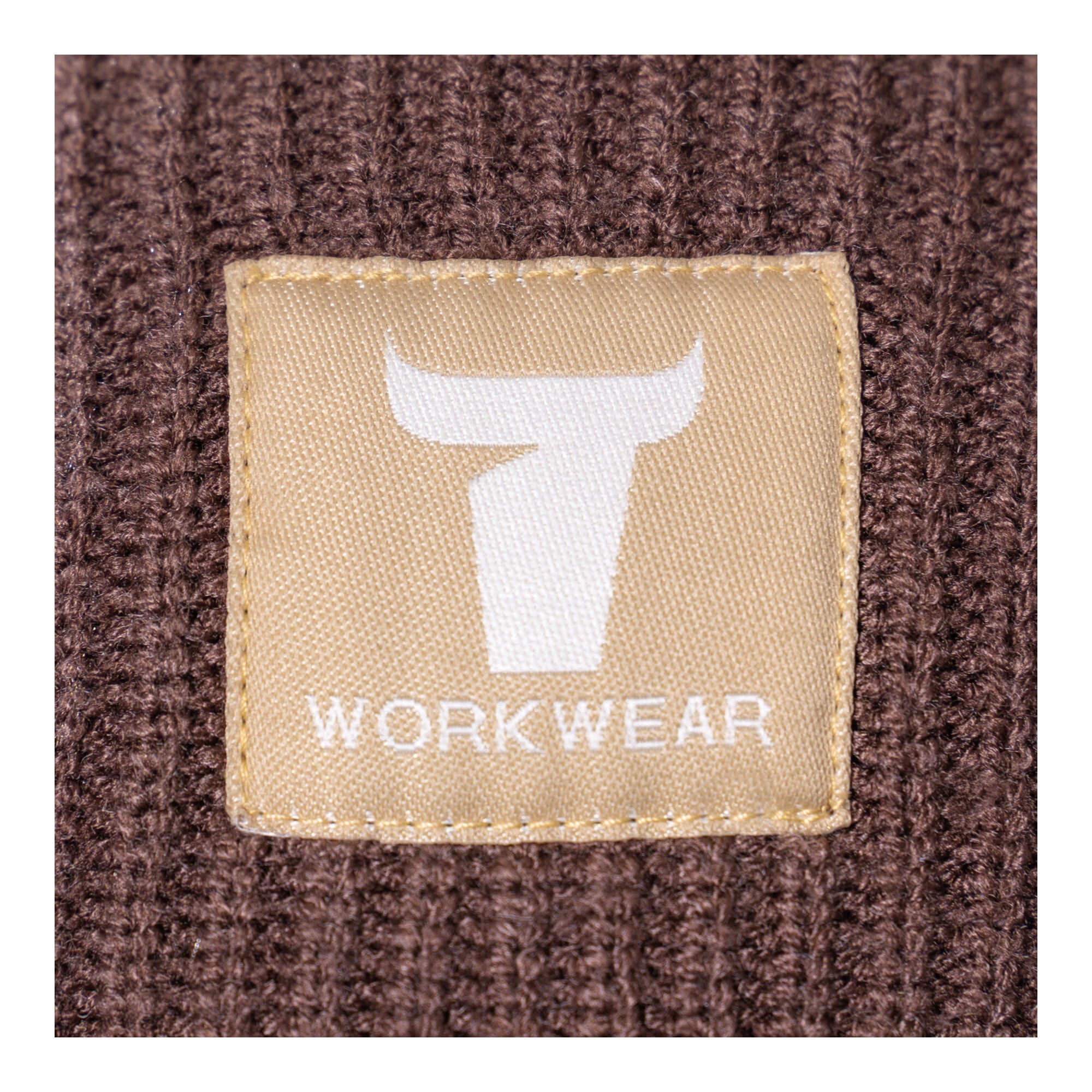 STIER Beanie flex one size signature brown