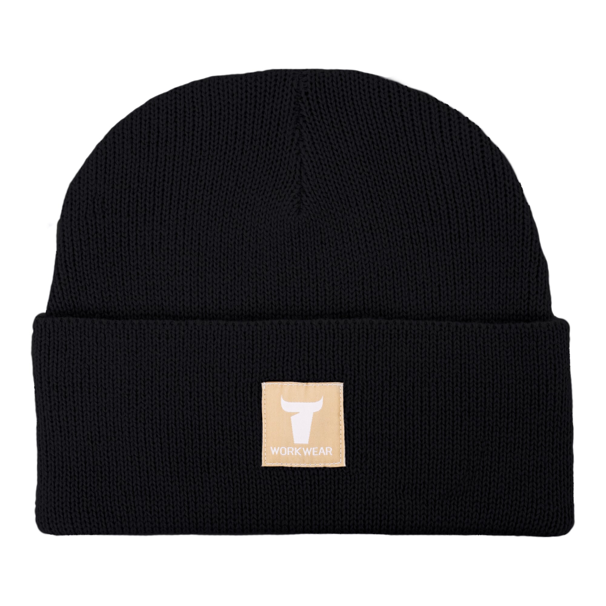 STIER Beanie One Size 7gg Black