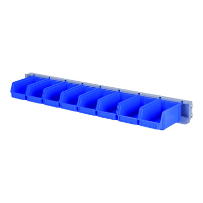 STIER container carrier including front storage boxes width 942 mm 8 front storage boxes