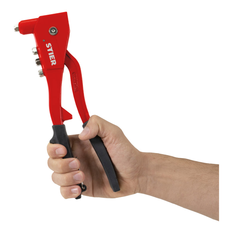 STIER Blindnieten Set 201-teilig mit Handnietzange Blindnieten Blindnietzange