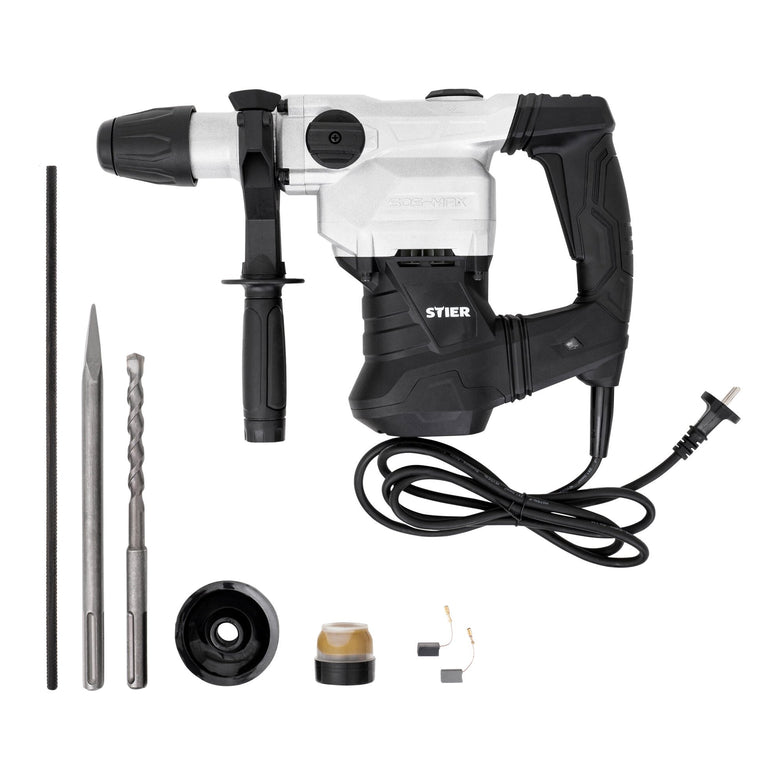 STIER Bohrhammer SHB-L-4100 Hammerbohrer 1500 W 12 J 4100 Schläge/Min SDS-Max