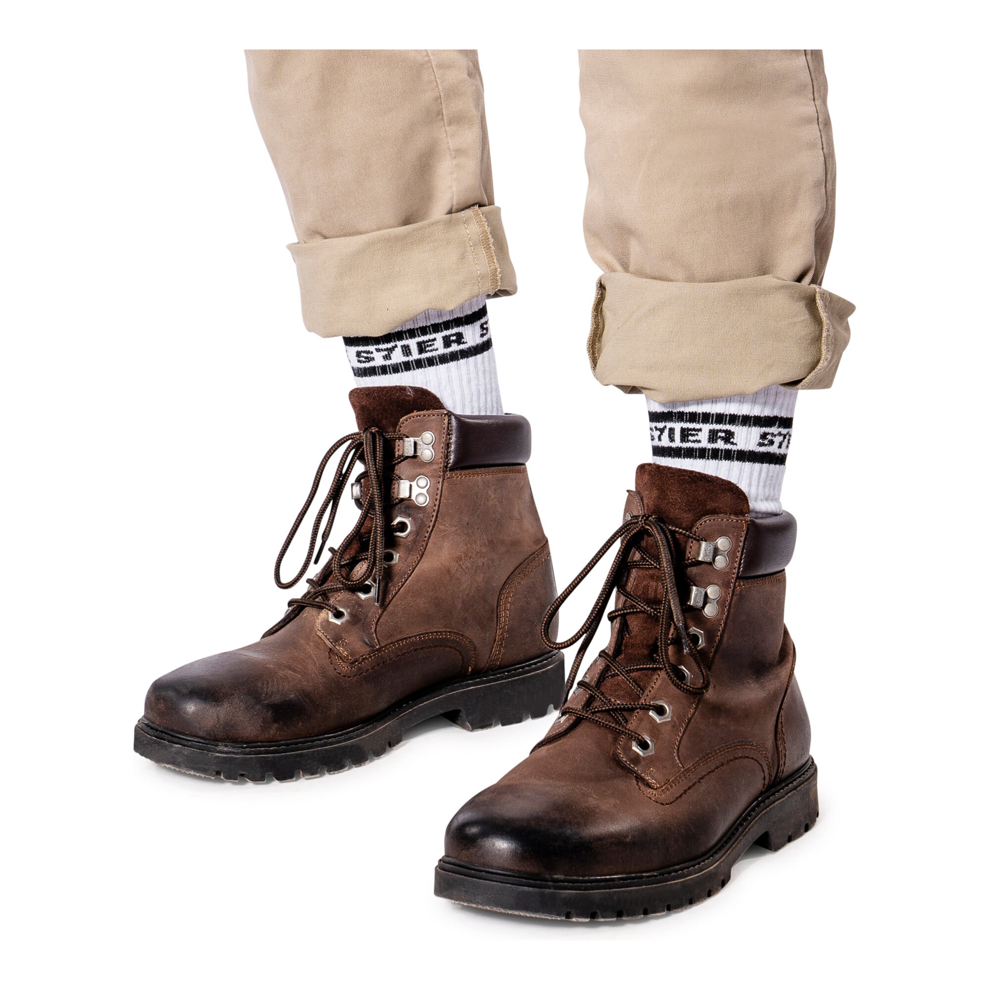 STIER Boots Size 41 Brown