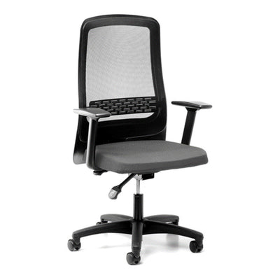 STIER Bürodrehstuhl ECP-3 mit Armlehne und Netz 1175x690x560mm