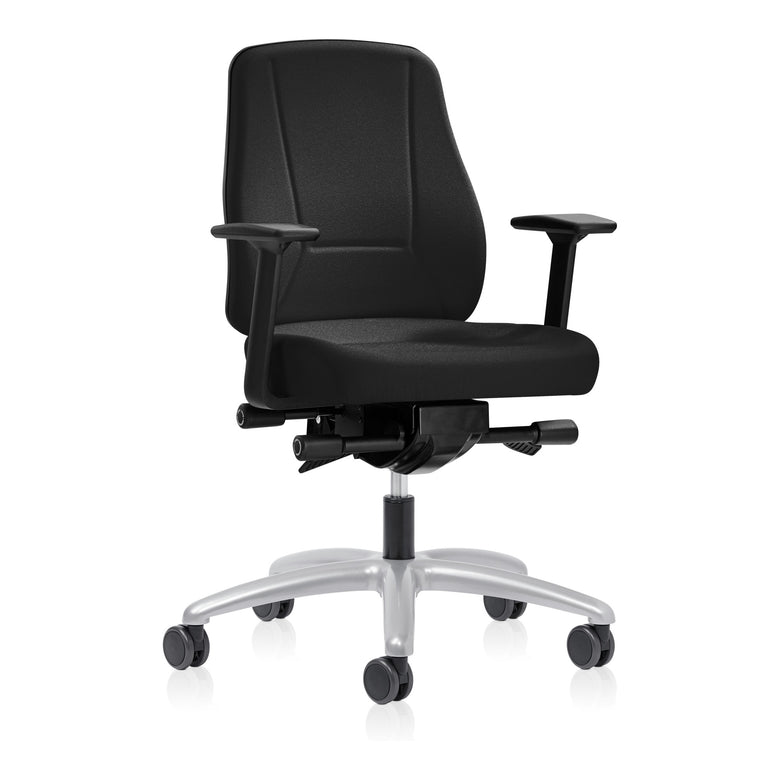 STIER Bürodrehstuhl YNC-X mit Armlehne 1180x720x680mm ergonomischer