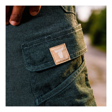 STIER Cargo Steel Pants 34/34 Dark Green