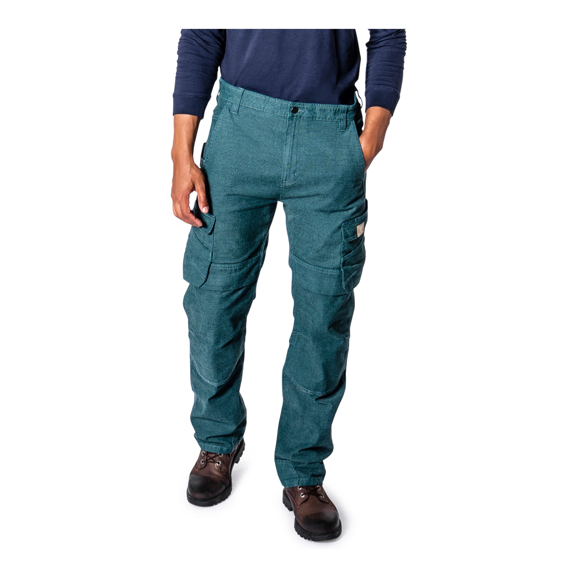 STIER Cargo Steel Pants 36/34 Dark Green