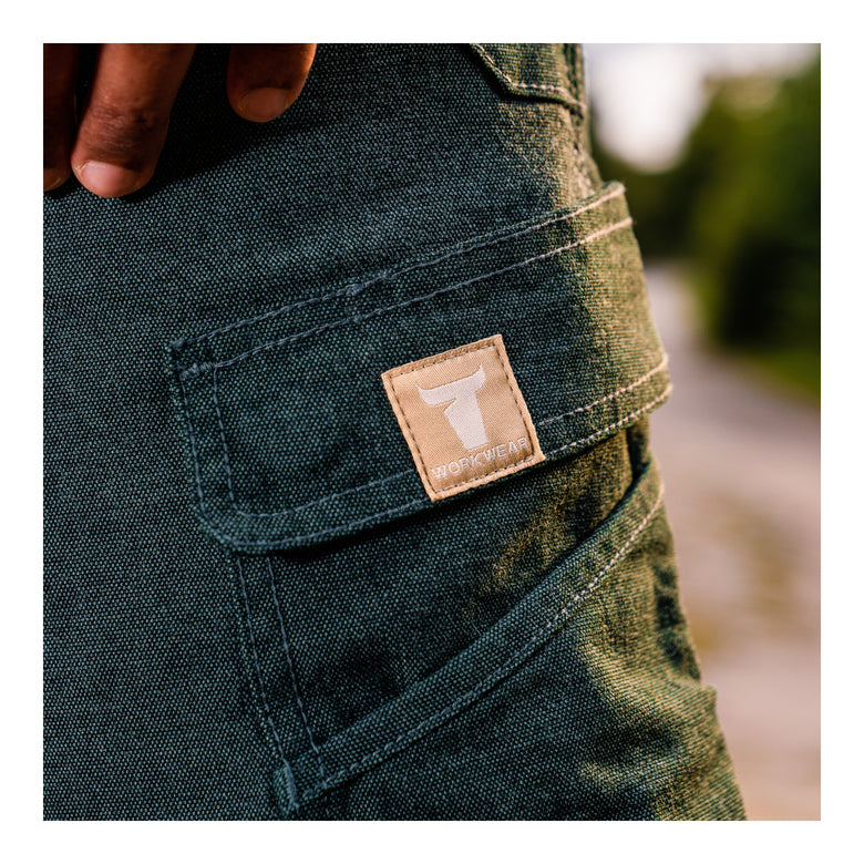 STIER Cargo Steel Pants 36/34 Dark Green