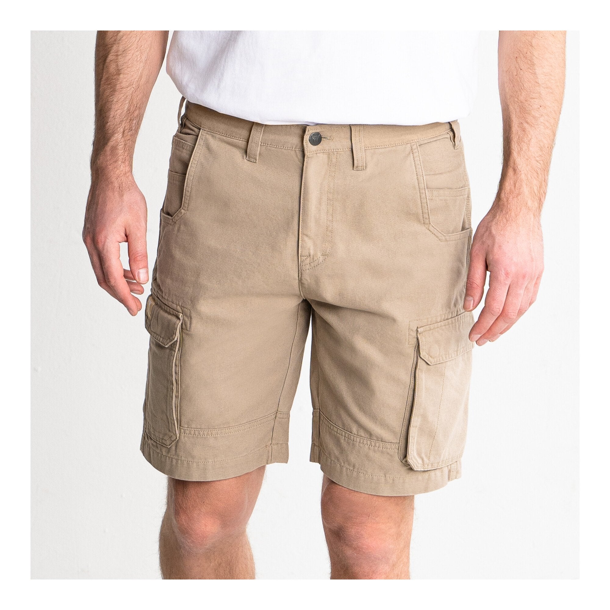 STIER Cargo Steel Shorts bci cotton W38/XXL Khaki