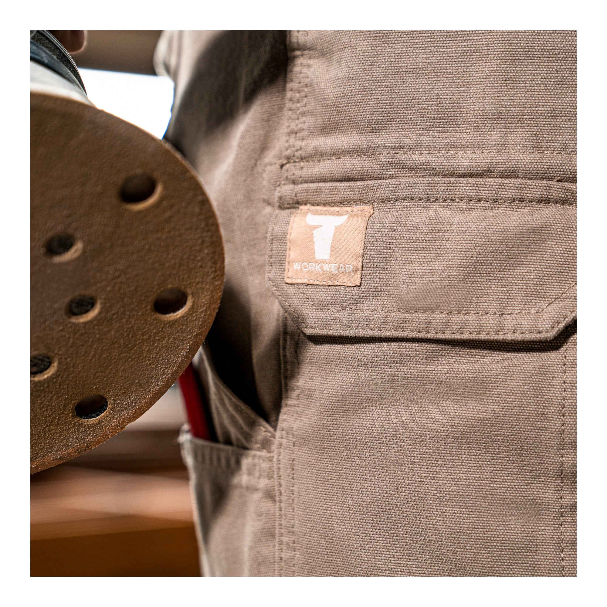 STIER Cargo Steel Shorts bci cotton W38/XXL Khaki