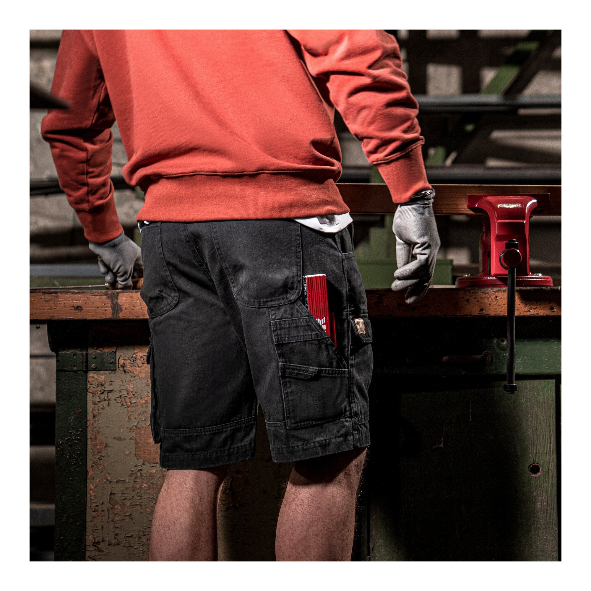 STIER Cargo Steel Shorts bci cotton W38/XXL Khaki