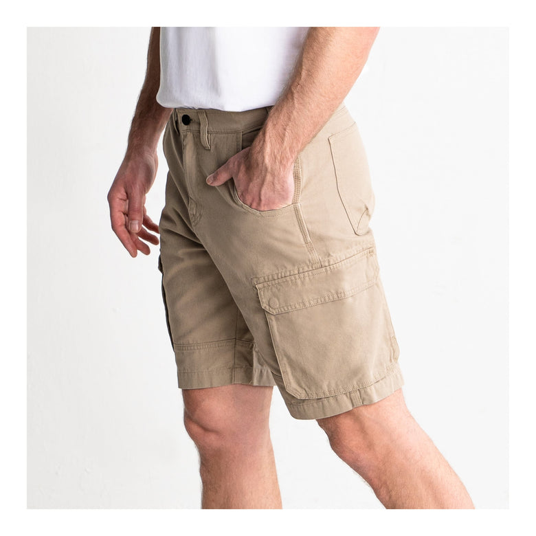 STIER Cargo Steel Shorts bci cotton W38/XXL Khaki