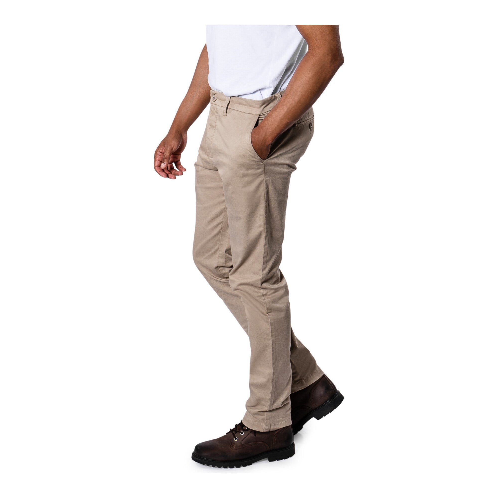 STIER Chino 34/34 Khaki