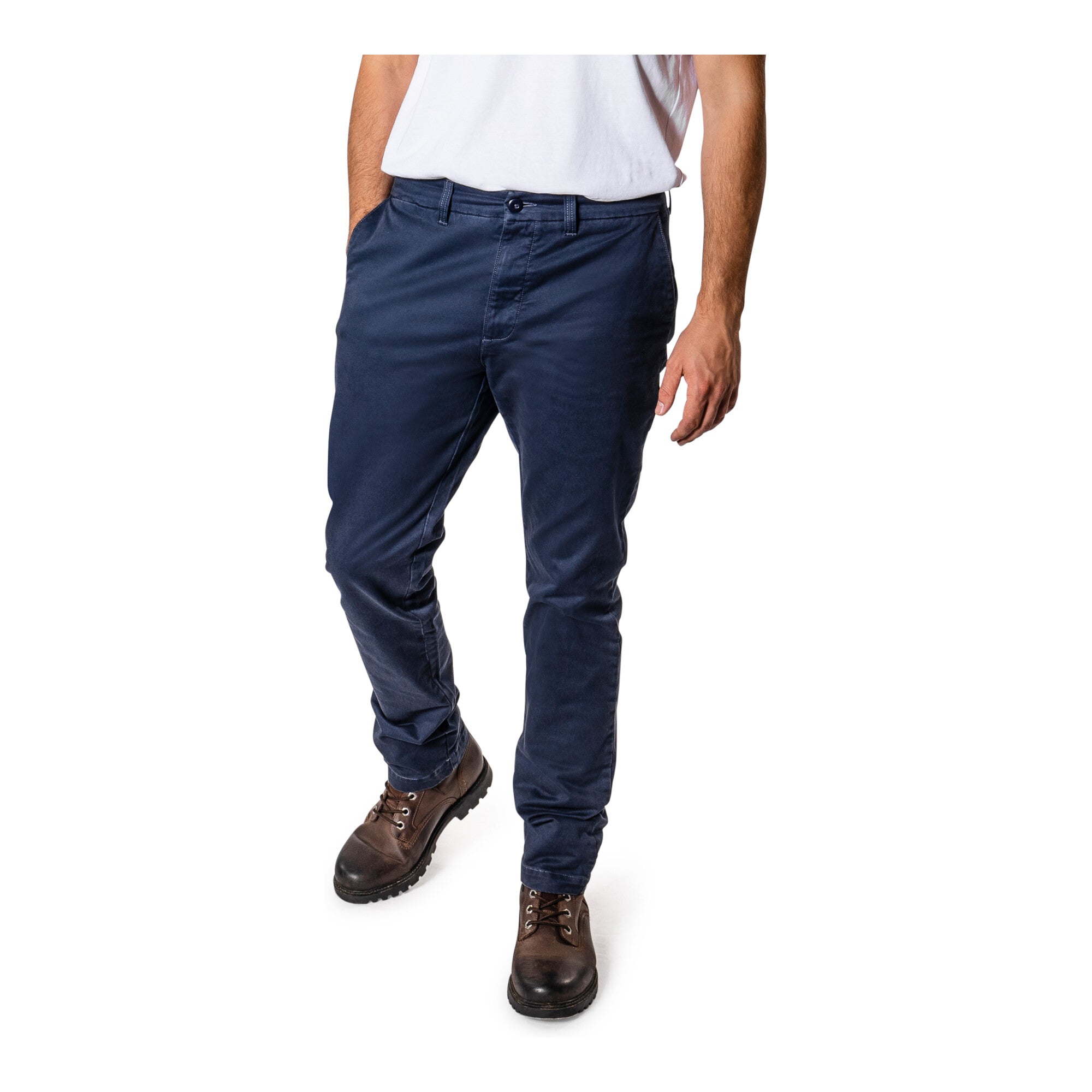 STIER Chino 38/34 Navy Blue