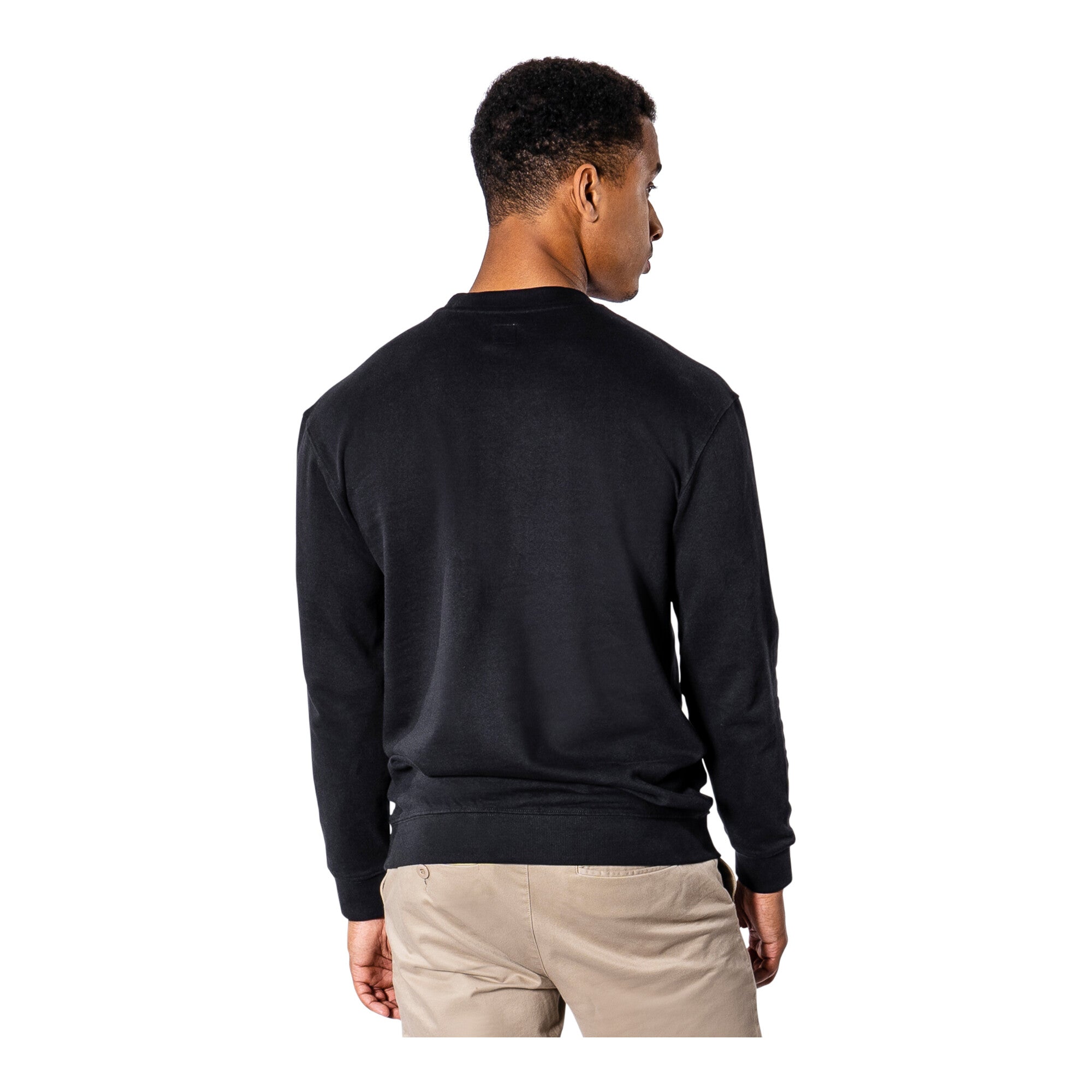 STIER Crew Sweat Style Embro L Black