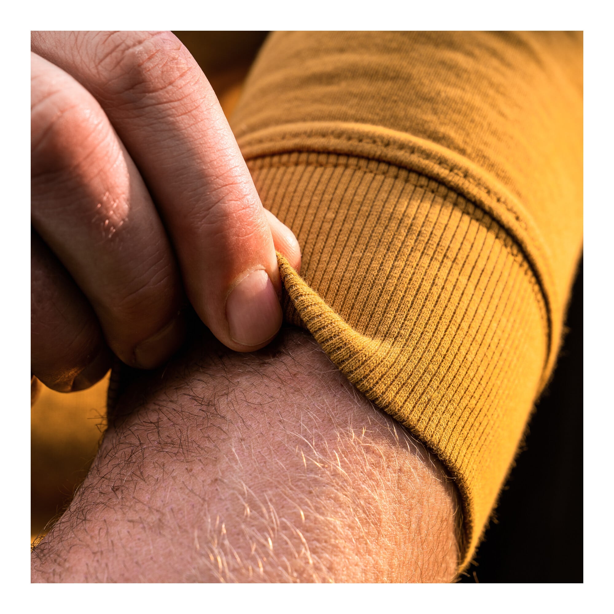 STIER Crew Sweat Style Embro XL Golden Brown