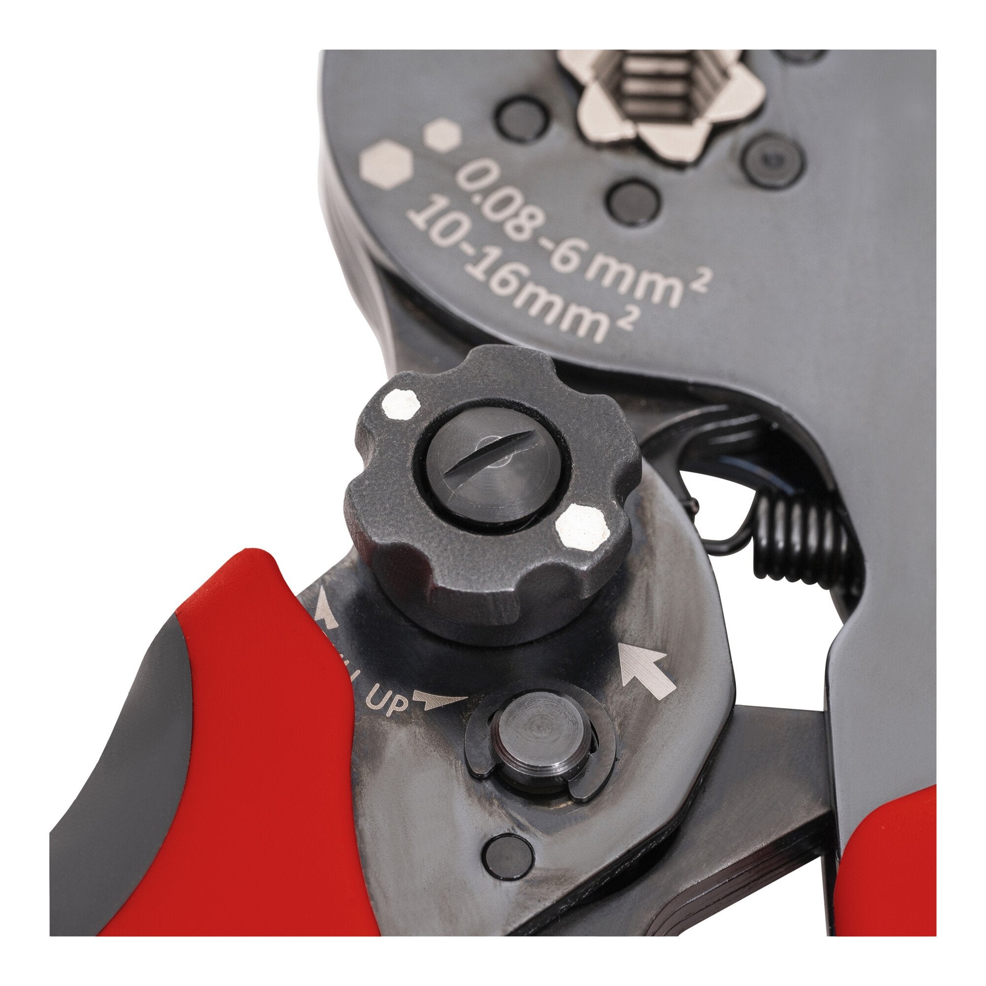 STIER Crimpzange für Aderendhülsen Sechskant-Pressung 16 mm² Quetschzange