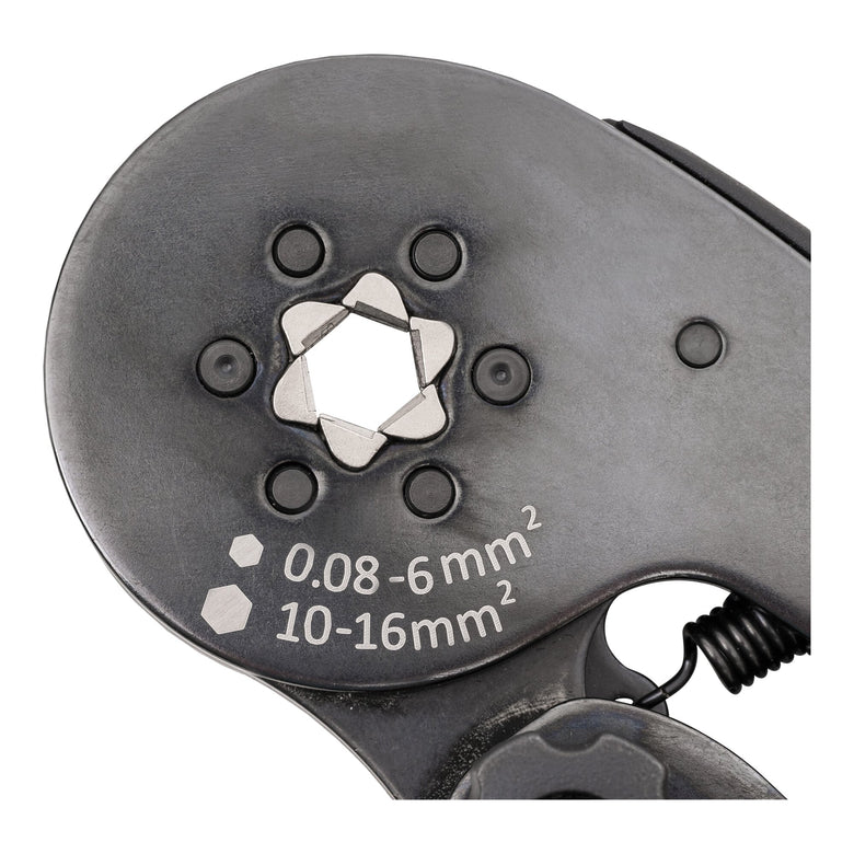 STIER Crimpzange für Aderendhülsen Sechskant-Pressung 16 mm² Quetschzange