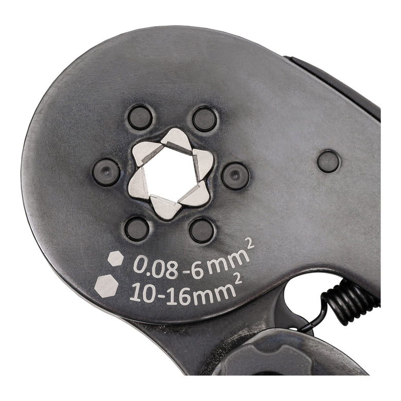 STIER Crimpzange für Aderendhülsen Sechskant-Pressung 16 mm² Quetschzange