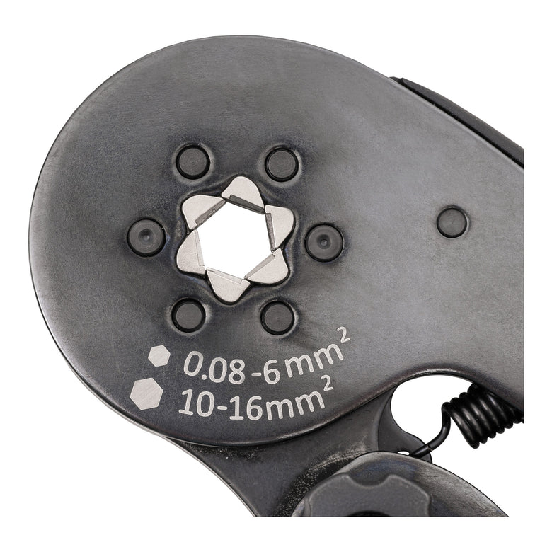 STIER Crimpzange für Aderendhülsen Sechskant-Pressung 16 mm² Quetschzange