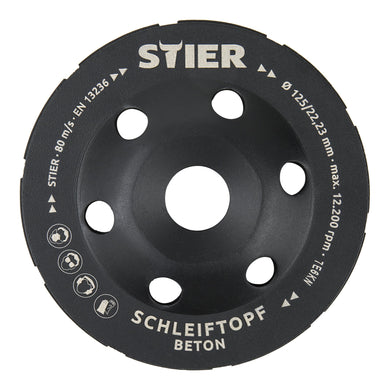 STIER diamond grinding cup grinding disc diamond grinder cup grinder