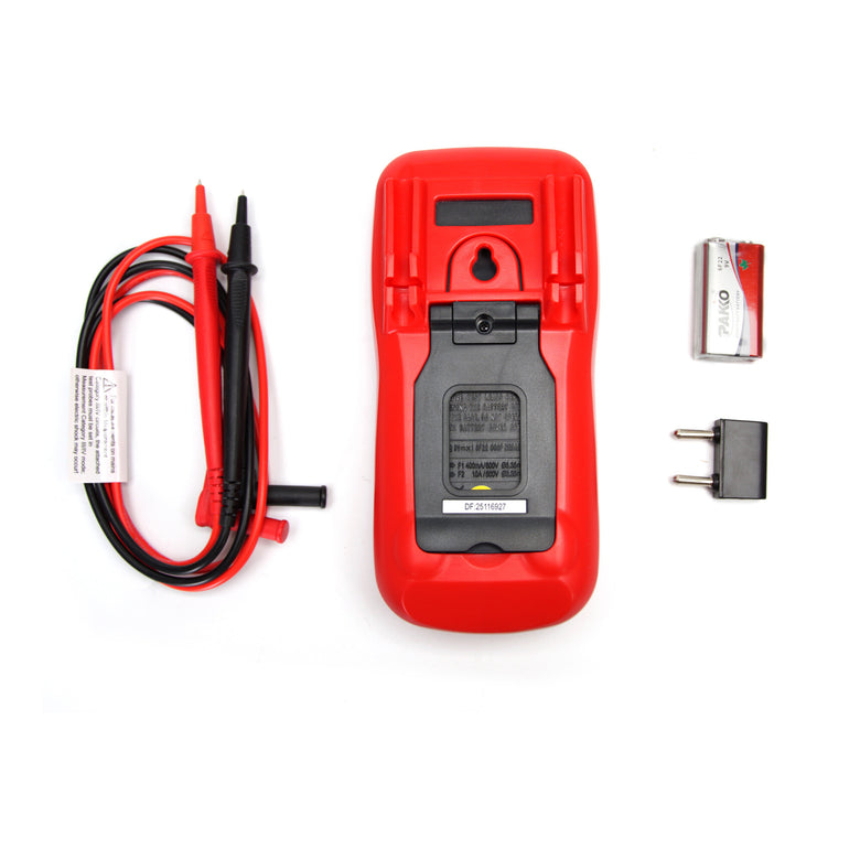 STIER Digital Multimeter 2 - 600V AC / 0.2 - 600V DC CATII 600V Capacitances