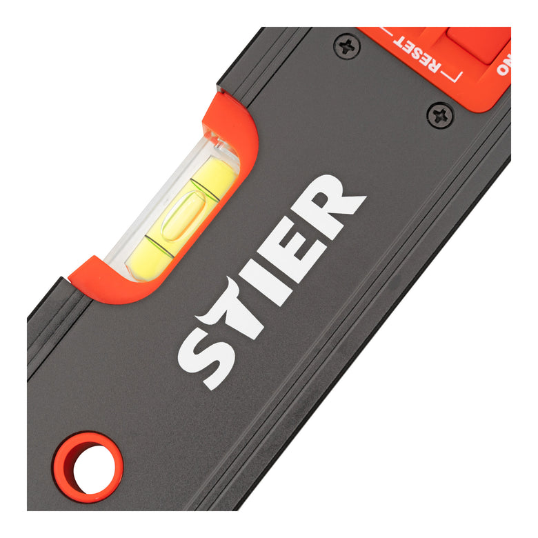 STIER Digitaler Winkelmesser SDW 450 LCD-Display ±0,1° Aluminium 450 mm