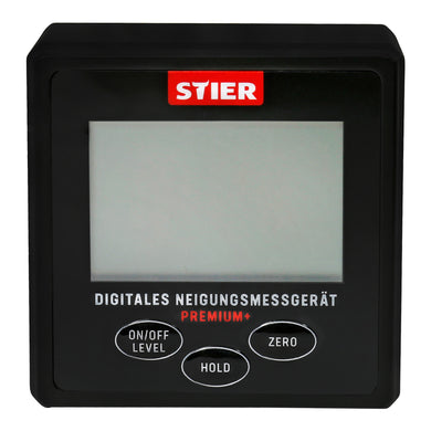 STIER Digitales Neigungsmessgerät ausgestattet mit LCD-Display ermöglicht exakte