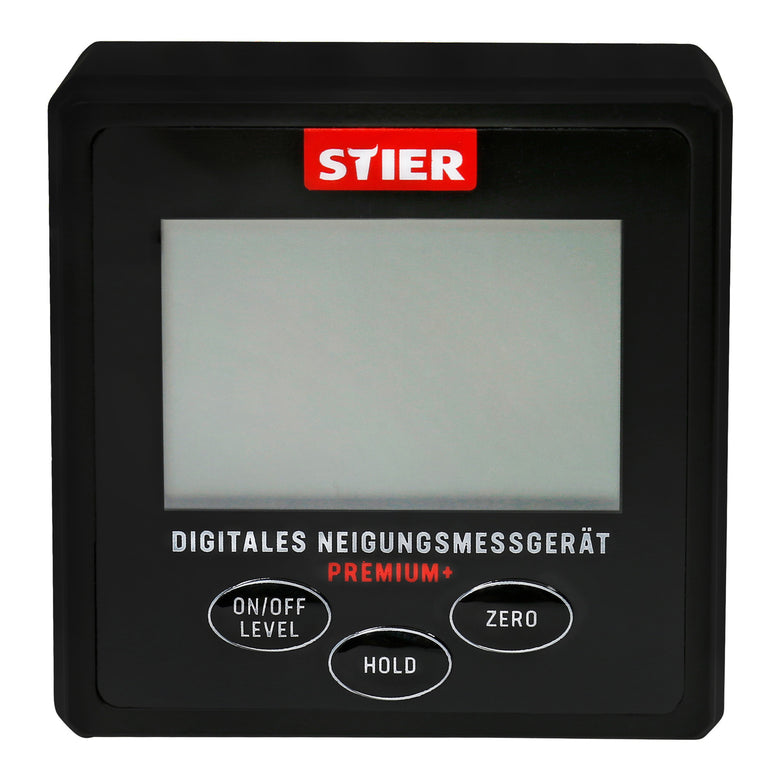 STIER Digitales Neigungsmessgerät ausgestattet mit LCD-Display ermöglicht exakte