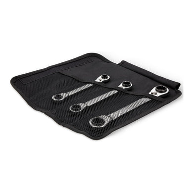 STIER double ring ratchet wrench set, 3-piece, size 9 | 10 | 13 | 14 | 17 | 18