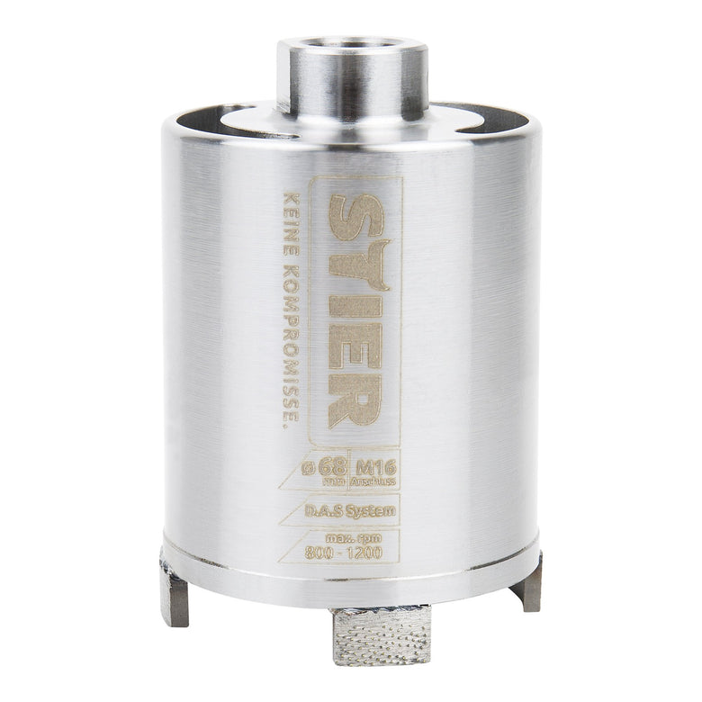STIER Premium Diamant Dosensenker Durchmesser: 68-82 mm M16 mit/ohne DAS System