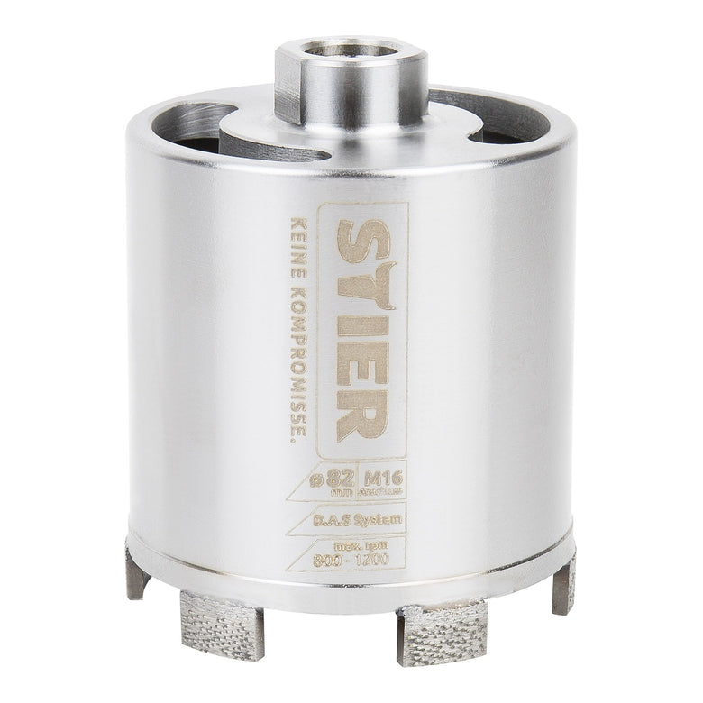 STIER Premium Diamant Dosensenker Durchmesser: 68-82 mm M16 mit/ohne DAS System