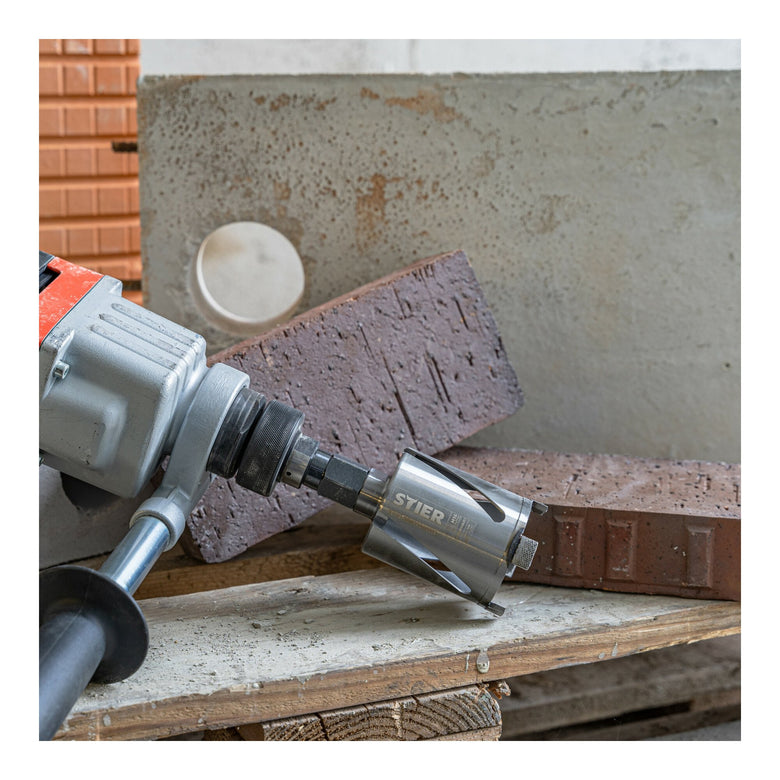 STIER Premium Diamant Dosensenker Durchmesser: 68-82 mm M16 mit/ohne DAS System