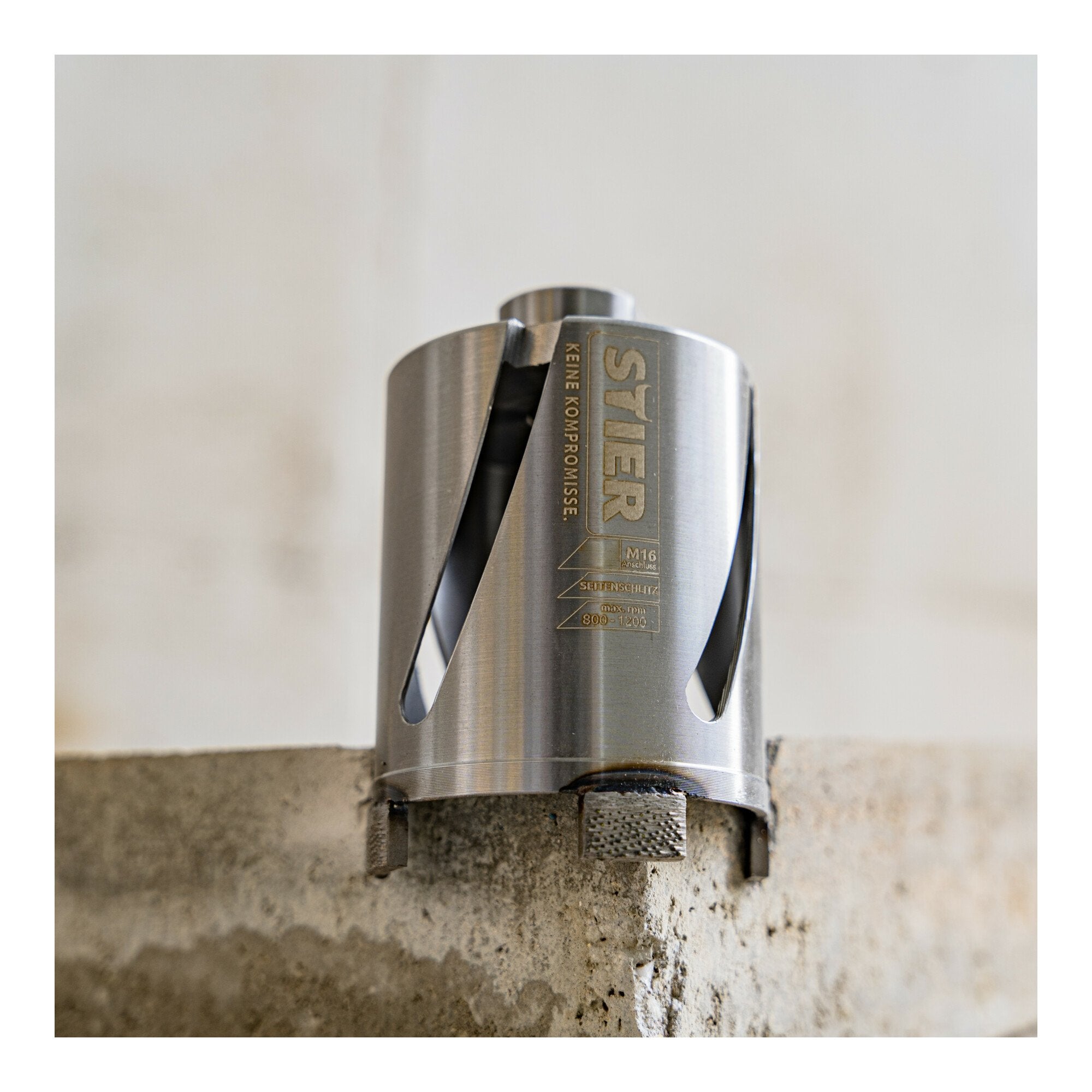 STIER Premium Diamant Dosensenker Durchmesser: 68-82 mm M16 mit/ohne DAS System