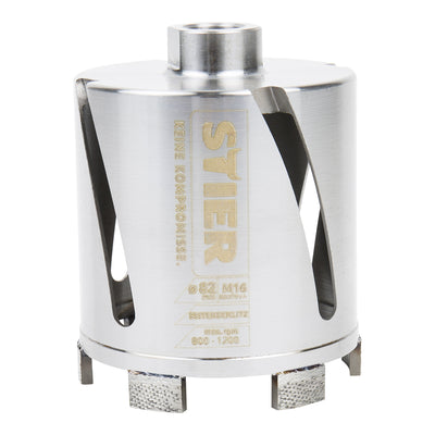 STIER Premium Diamant Dosensenker Durchmesser: 68-82 mm M16 mit/ohne DAS System