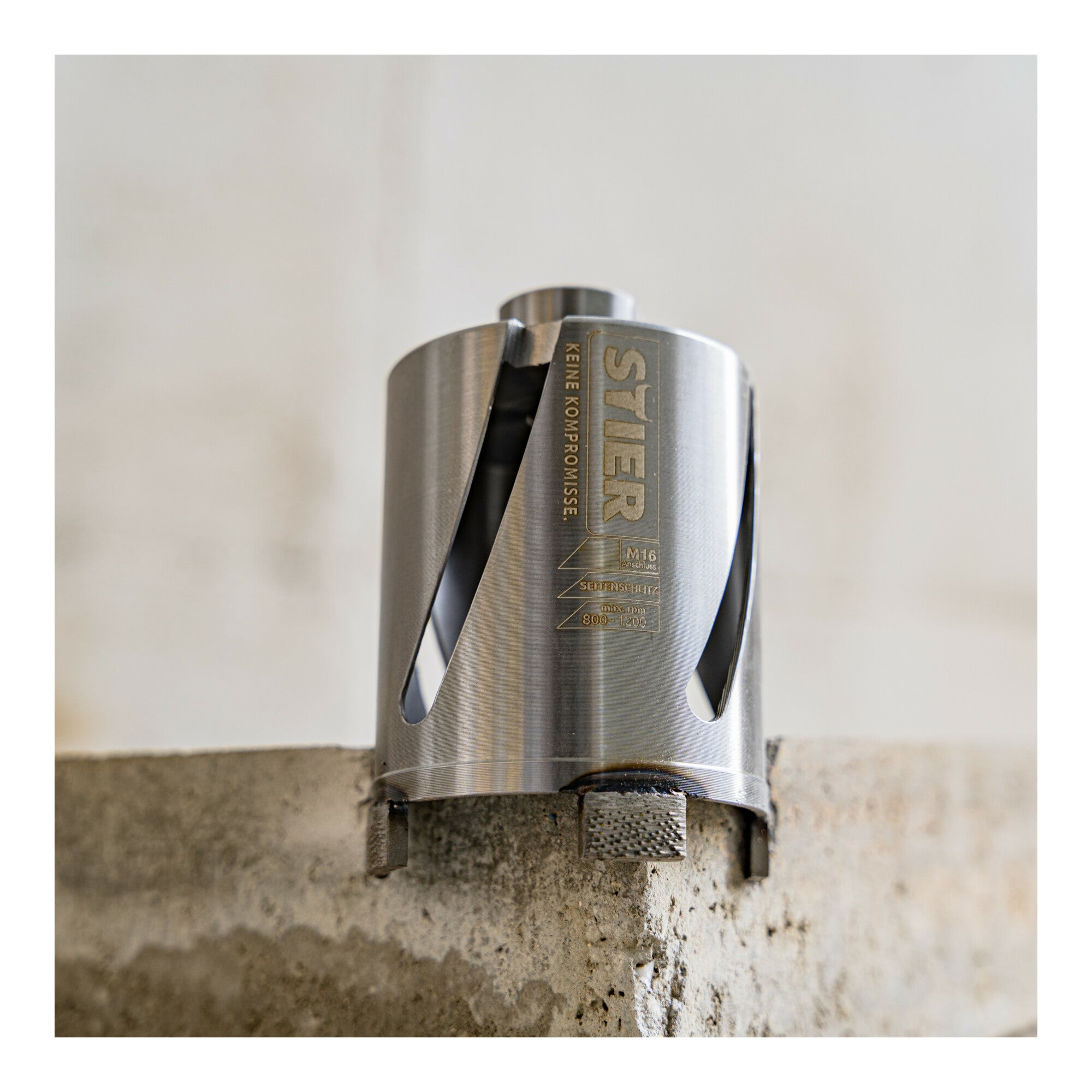 STIER Premium Diamant Dosensenker Durchmesser: 68-82 mm M16 mit/ohne DAS System