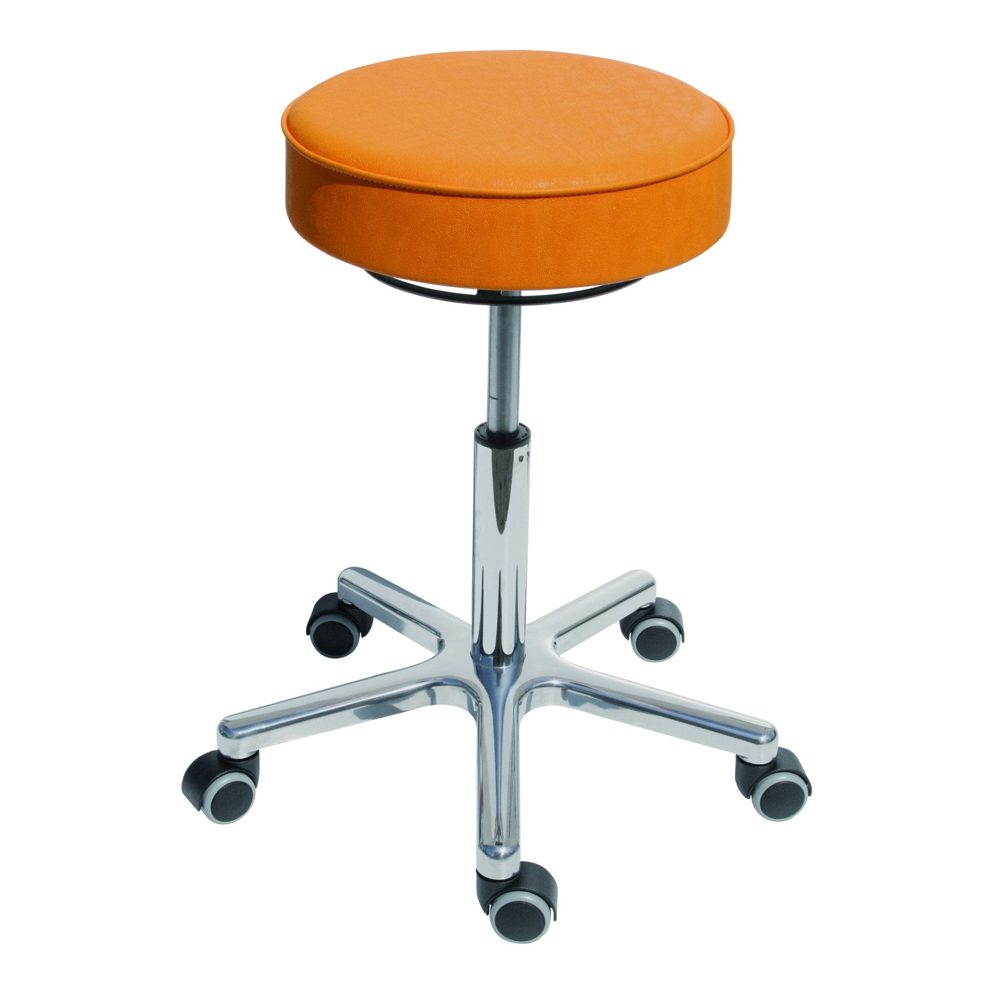 STIER Drehhocker Doppelrollen höhenverstellbar Sitzhöhe 540 bis 720mm div Farben